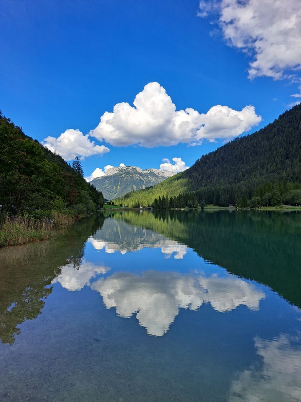 071 Pillersee in Tirol m. Blick auf Steinplatte